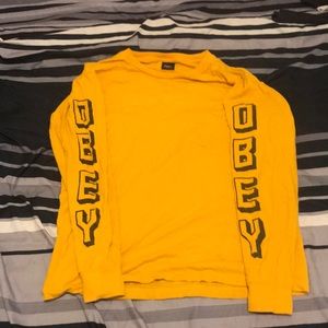 Yellow long sleeve:)